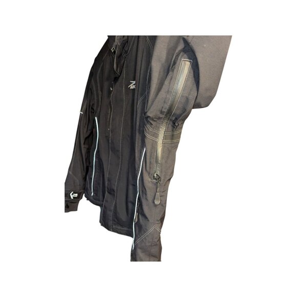 Arctic Cat Arcticwear Women's Black Coat Size XL Zip Alpine Jacket Reflective - Picture 3 of 12